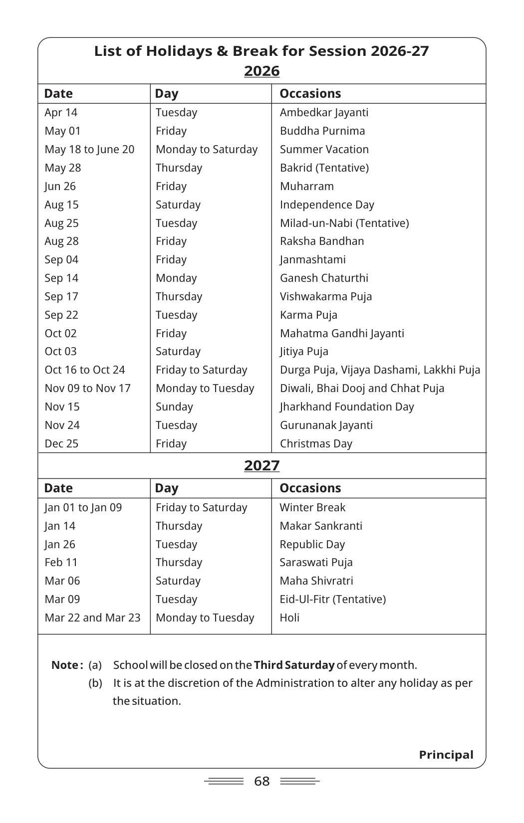 Diary Page